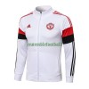 Manchester United Ensemble Vestes d'Entraînement 22-23 Blanc Rouge Noir Pour Homme